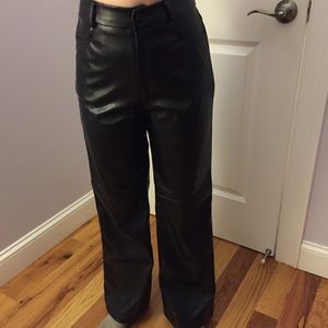 Leather pants